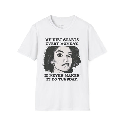 T-Shirt Monday Diet T-Shirt Monday Diet T-Shirt