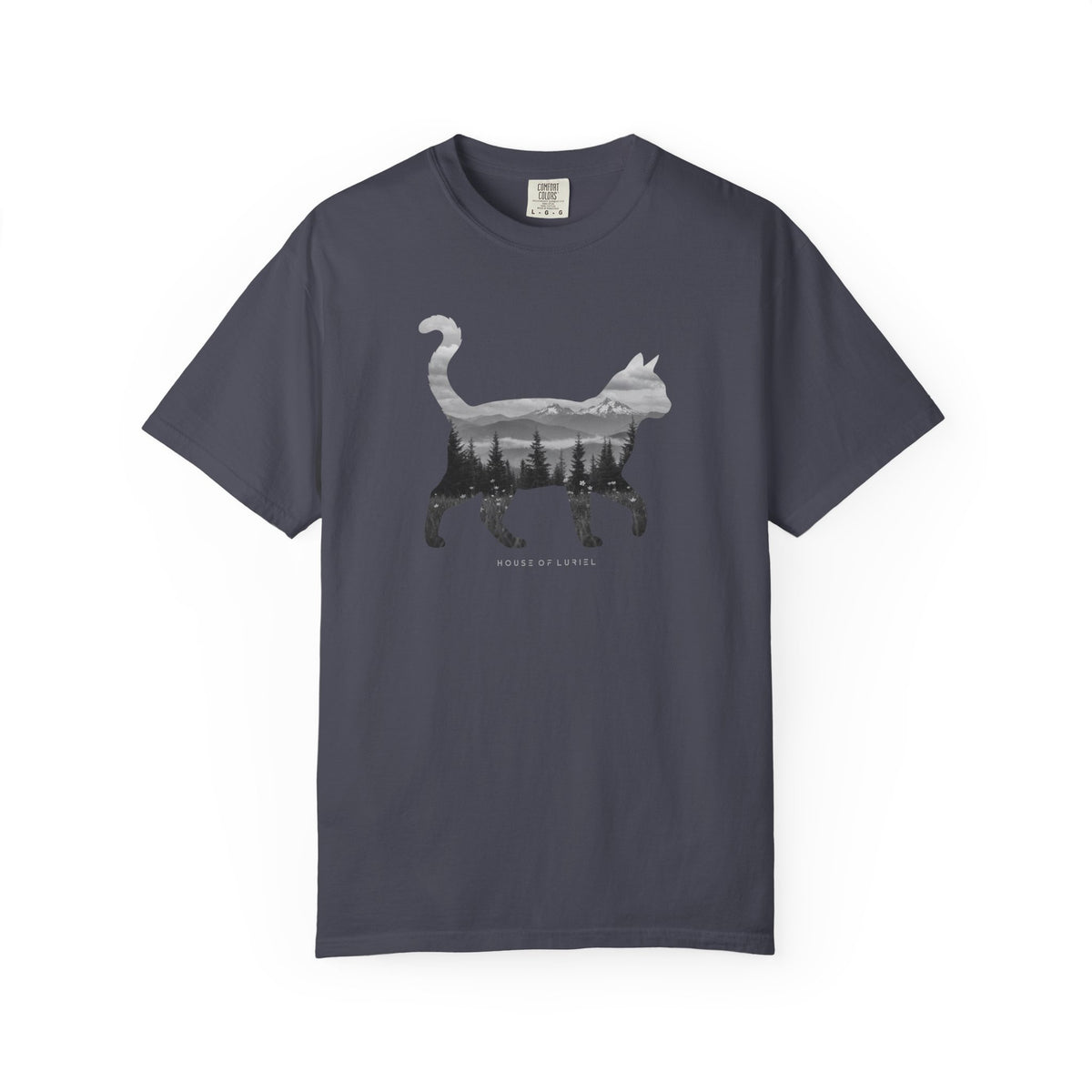 T-Shirt Mountains Cat T-Shirt Mountains Cat T-Shirt