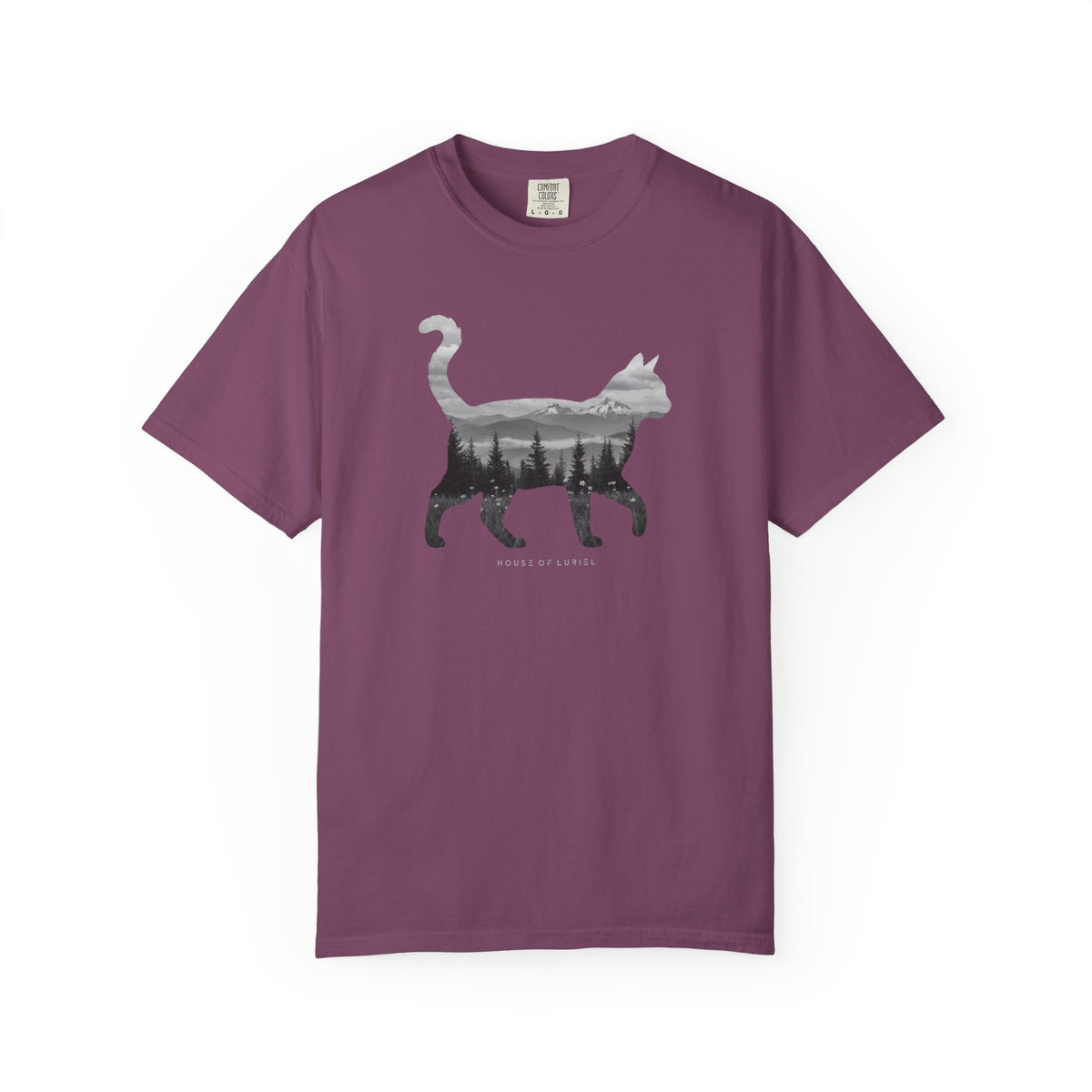 T-Shirt Mountains Cat T-Shirt Mountains Cat T-Shirt
