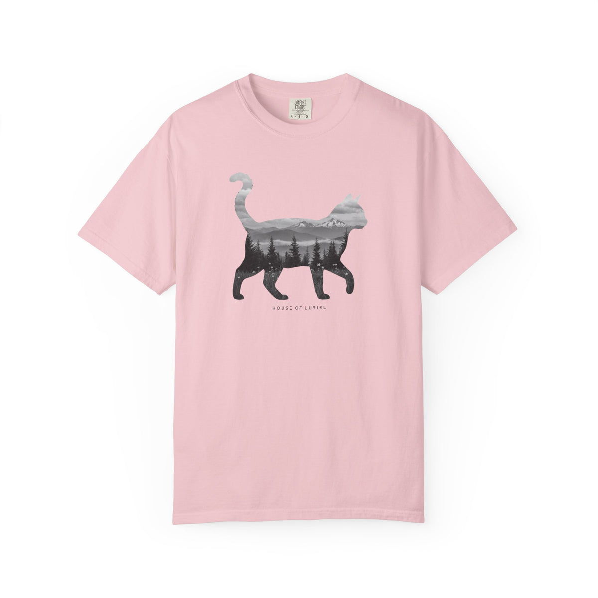 T-Shirt Mountains Cat T-Shirt Mountains Cat T-Shirt