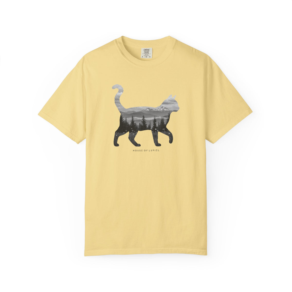 T-Shirt Mountains Cat T-Shirt Mountains Cat T-Shirt