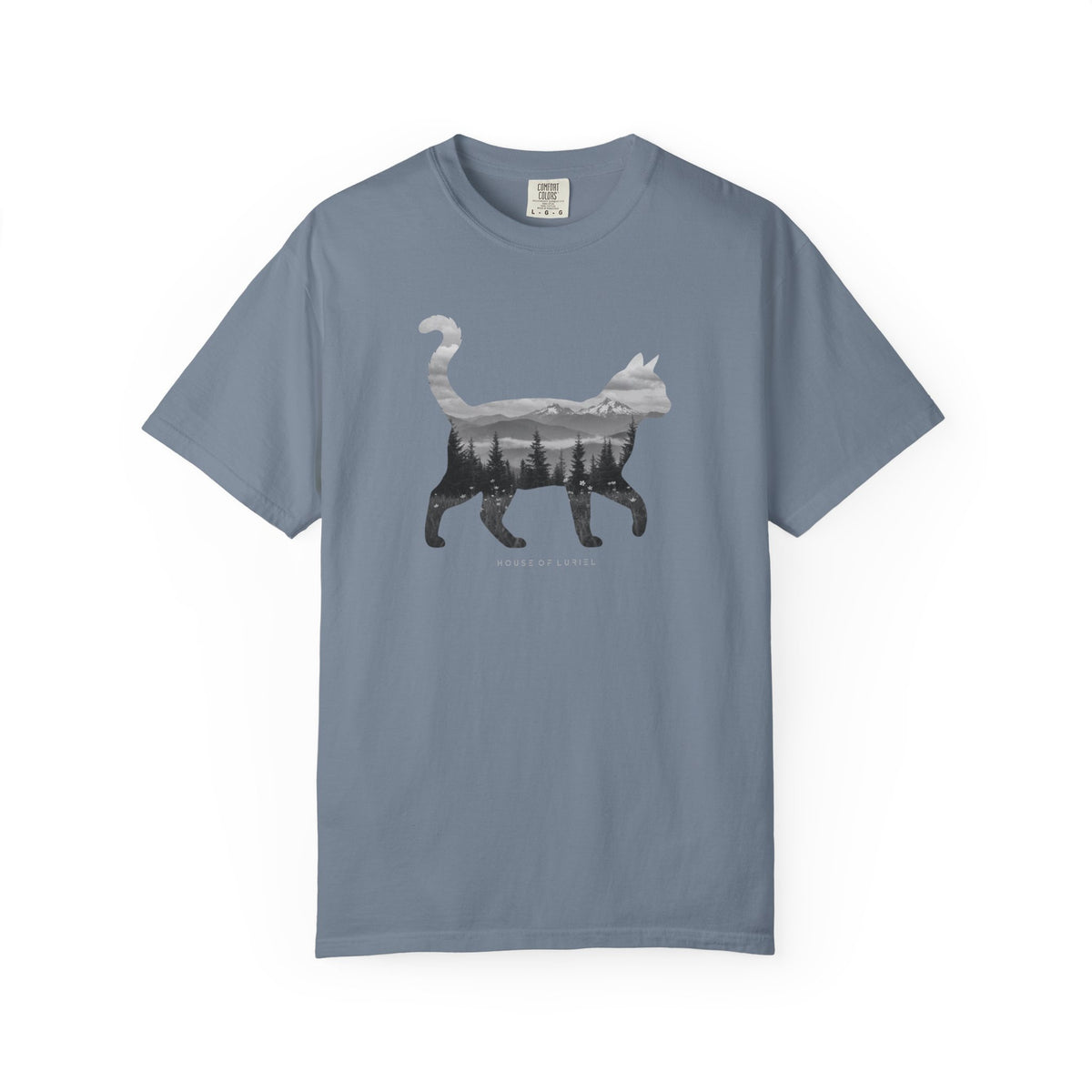 T-Shirt Mountains Cat T-Shirt Mountains Cat T-Shirt