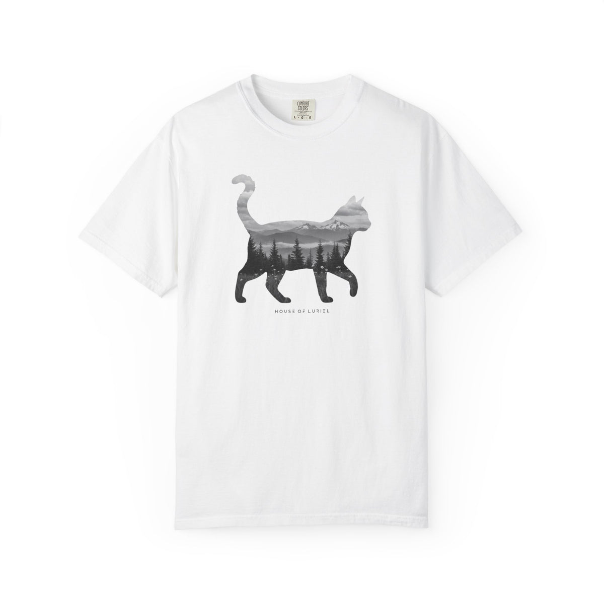 T-Shirt Mountains Cat T-Shirt Mountains Cat T-Shirt