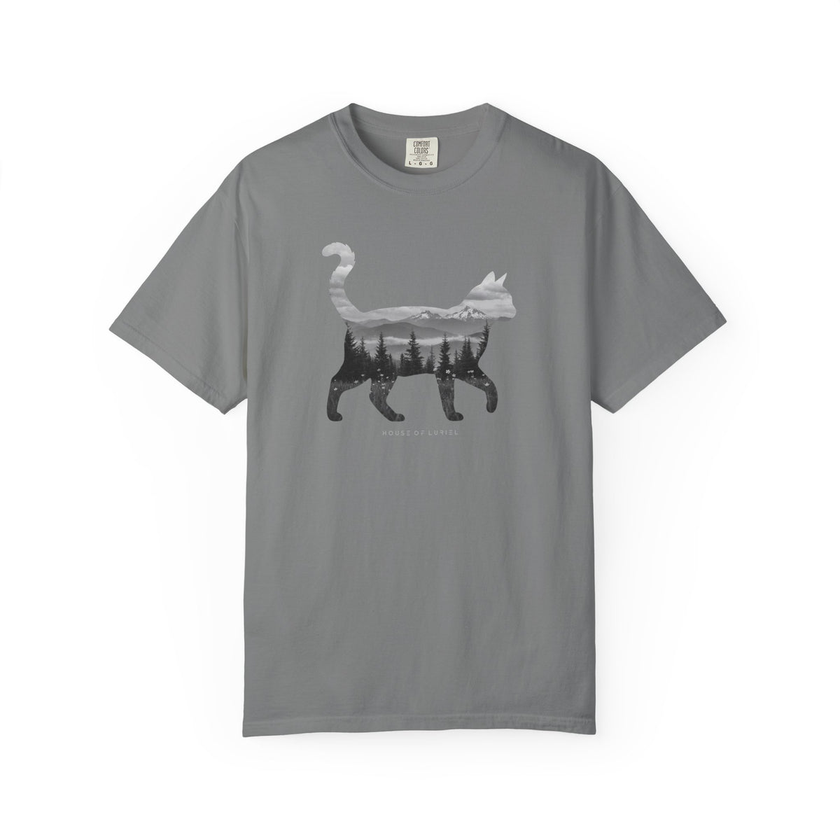 T-Shirt Mountains Cat T-Shirt Mountains Cat T-Shirt