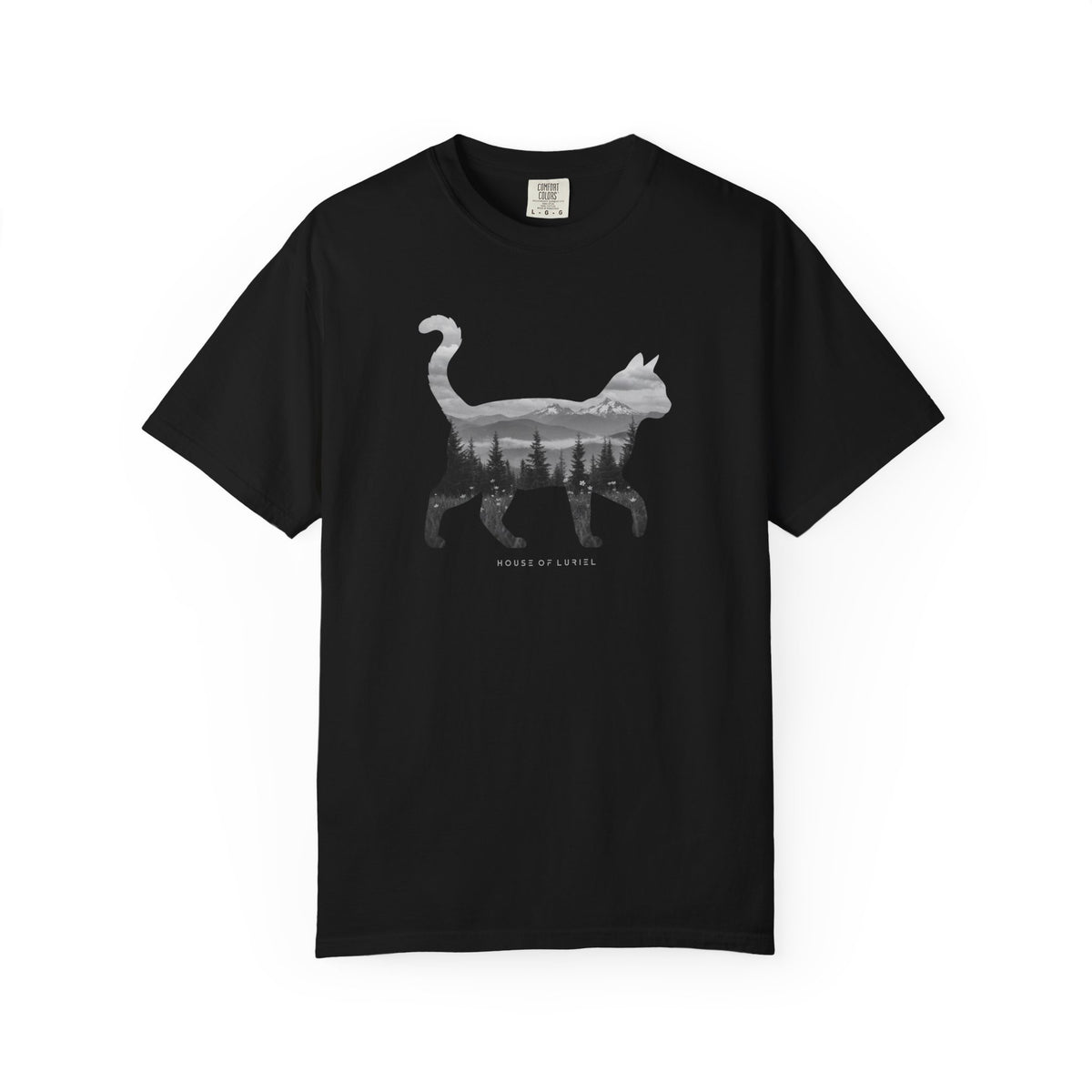 T-Shirt Mountains Cat T-Shirt Mountains Cat T-Shirt