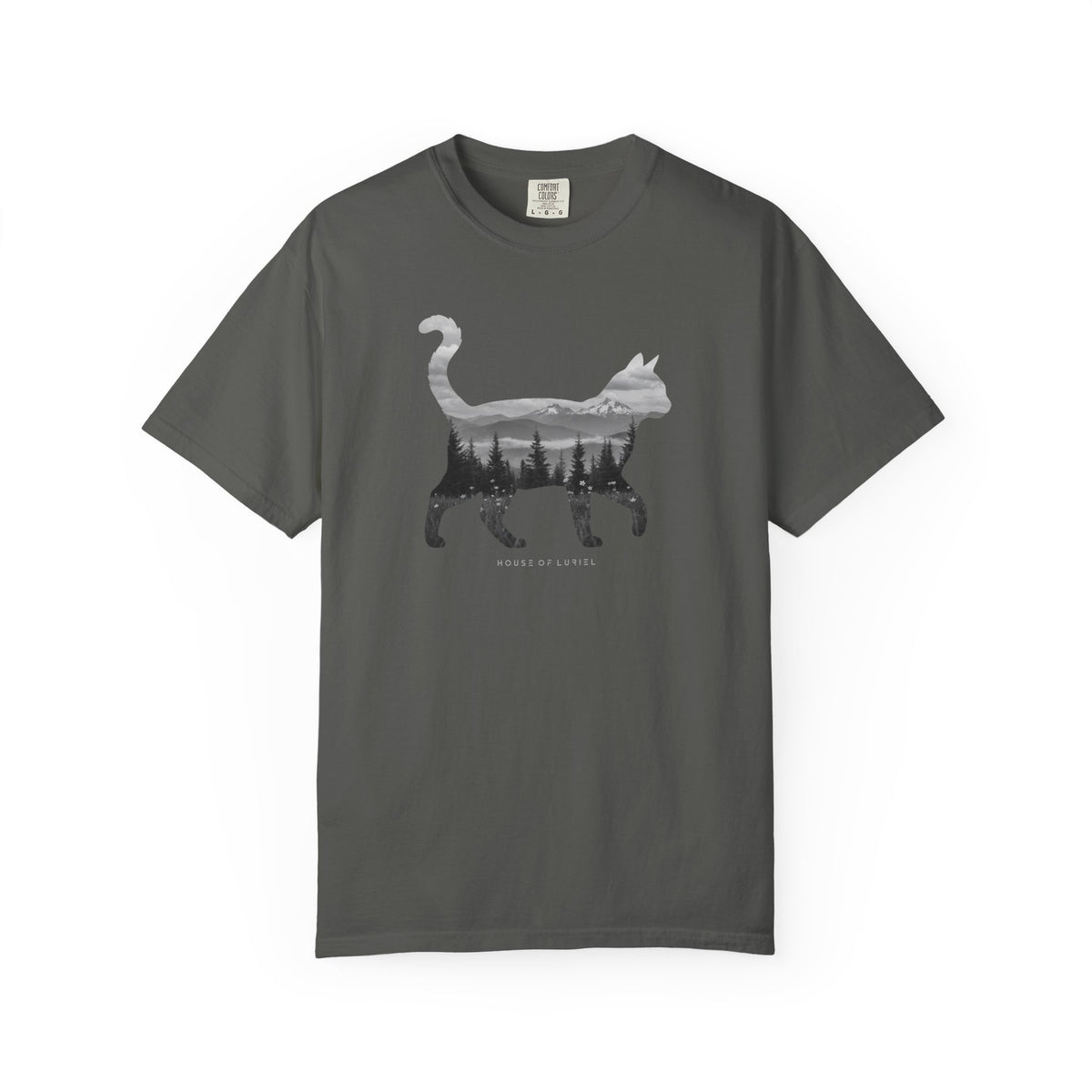 T-Shirt Mountains Cat T-Shirt Mountains Cat T-Shirt