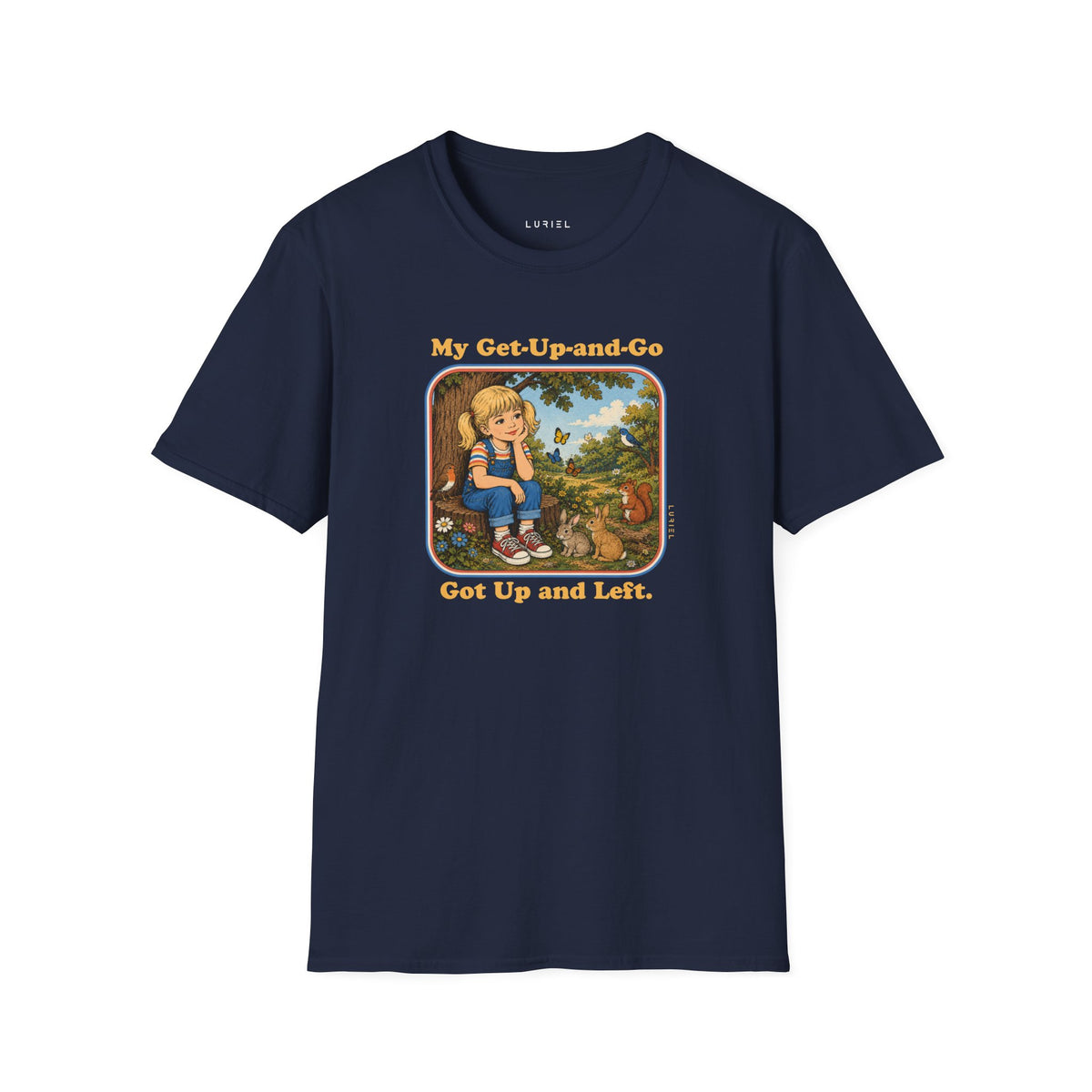 T-Shirt My Get-Up-and-Go T-Shirt My Get-Up-and-Go T-Shirt