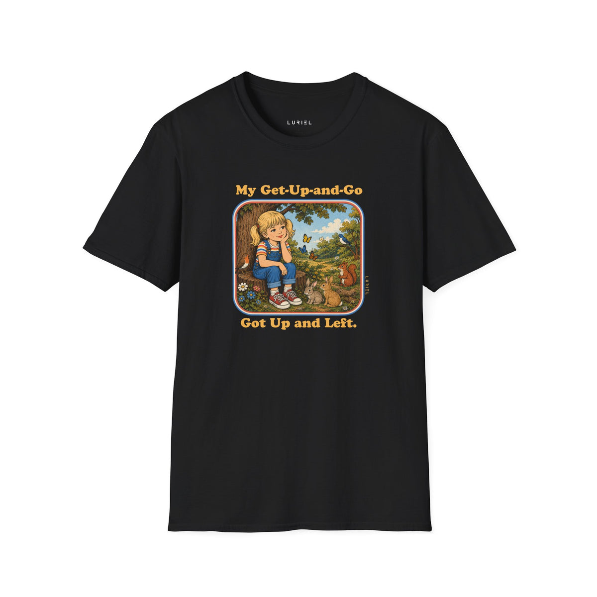 T-Shirt My Get-Up-and-Go T-Shirt My Get-Up-and-Go T-Shirt