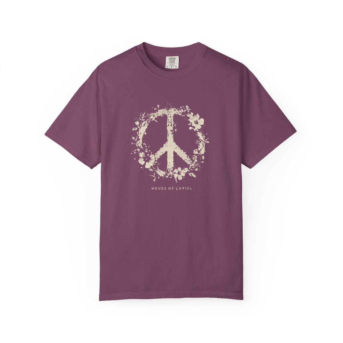 T-Shirt Peace Floral T-Shirt Peace Floral T-Shirt