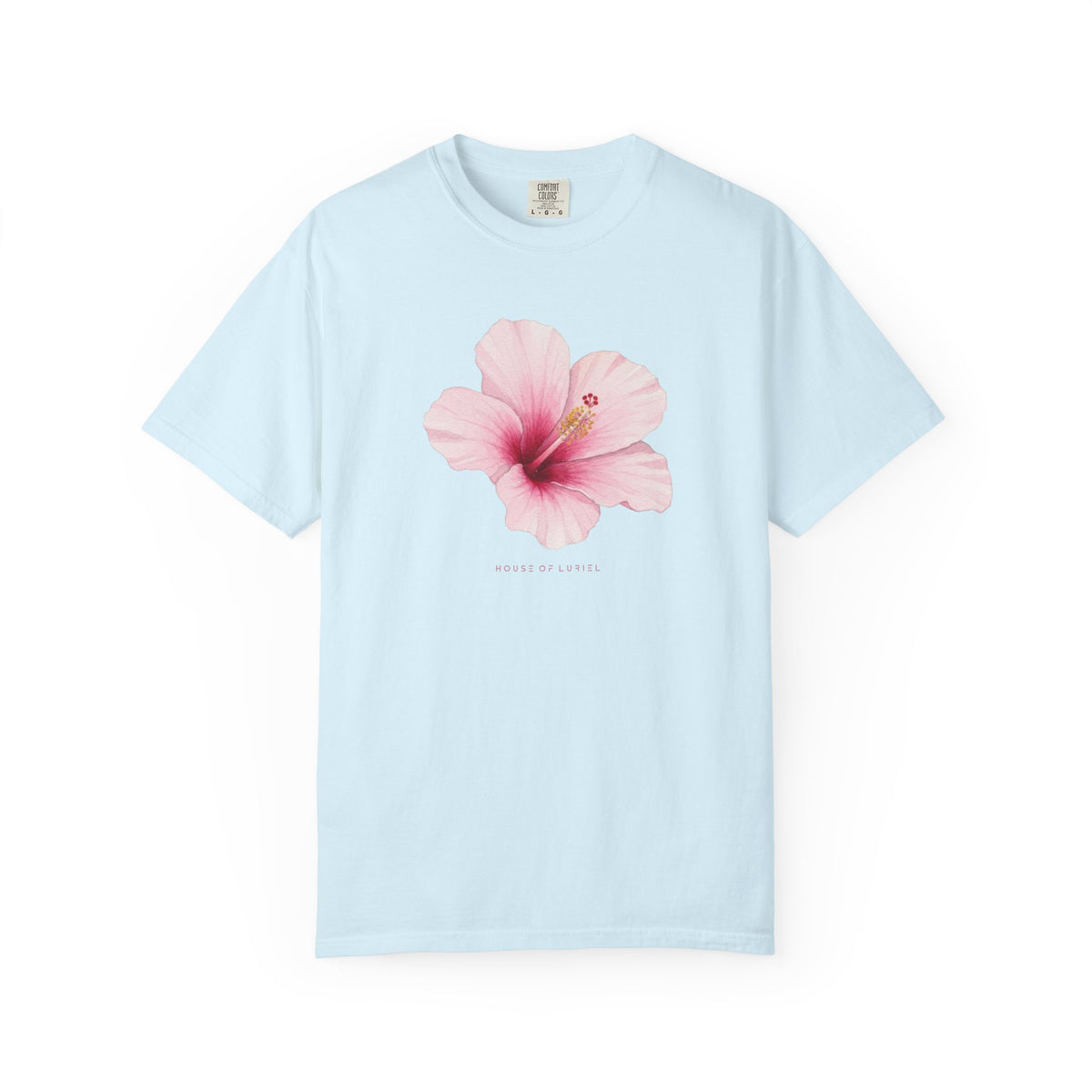 T-Shirt Pink Hibiscus Floral T-Shirt Pink Hibiscus Floral T-Shirt