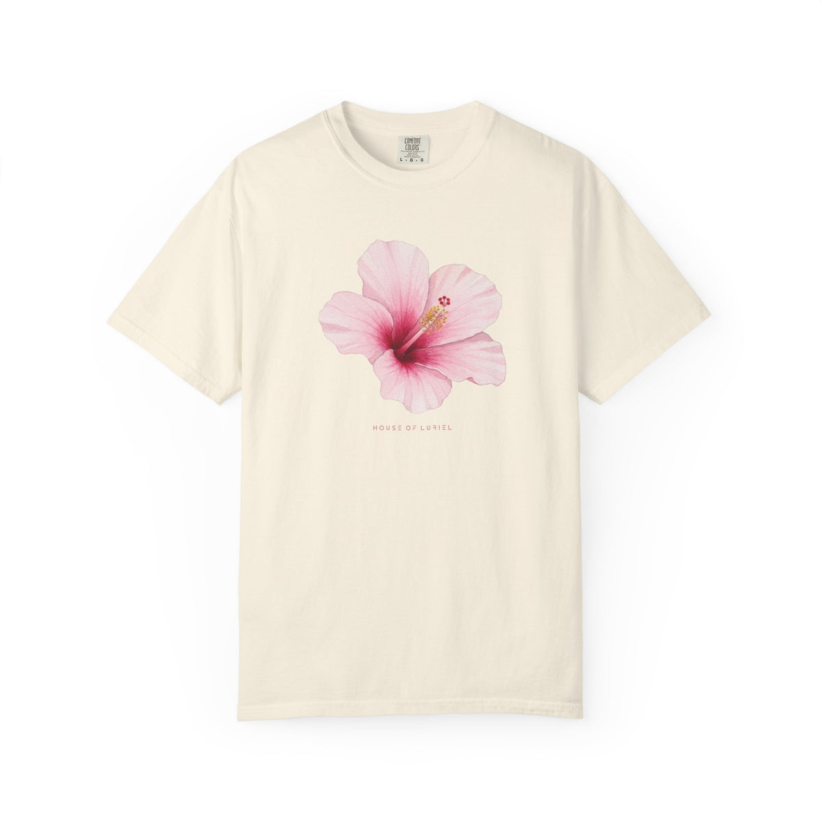 T-Shirt Pink Hibiscus Floral T-Shirt Pink Hibiscus Floral T-Shirt