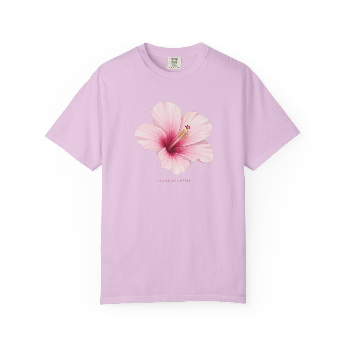 T-Shirt Pink Hibiscus Floral T-Shirt Pink Hibiscus Floral T-Shirt