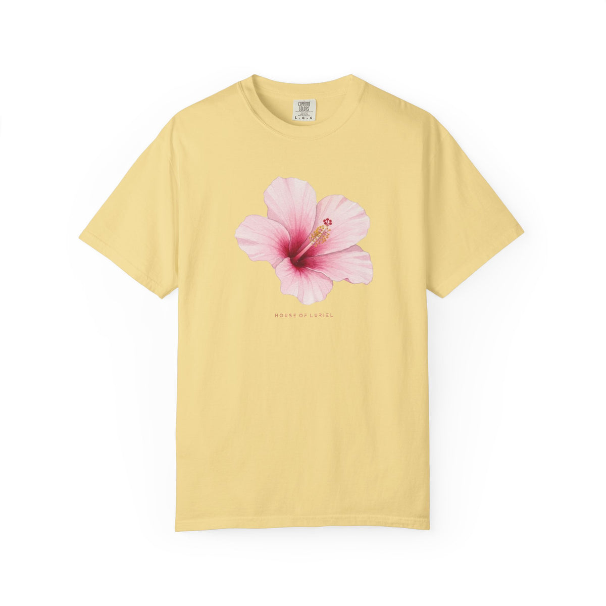 T-Shirt Pink Hibiscus Floral T-Shirt Pink Hibiscus Floral T-Shirt