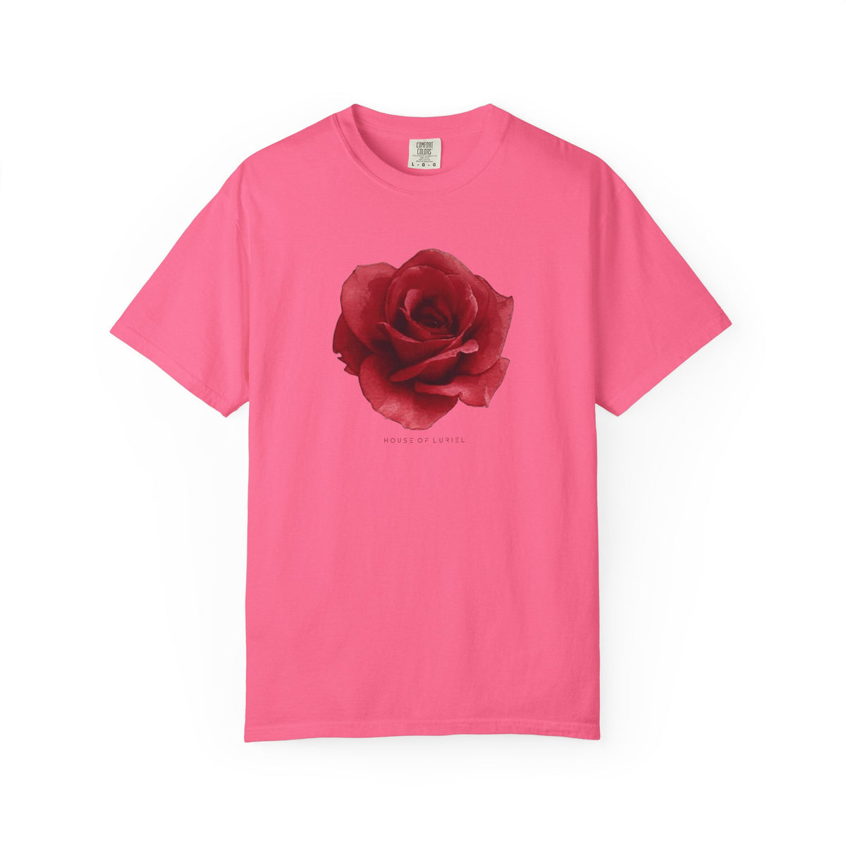 T-Shirt Red Rose Graphic T-Shirt Red Rose Graphic T-Shirt