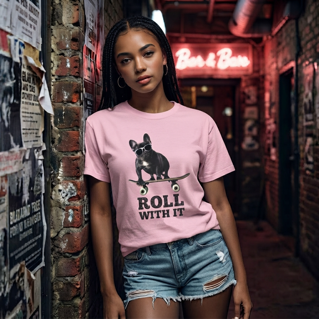 T-Shirt Roll With It. T-Shirt Roll With It. T-Shirt