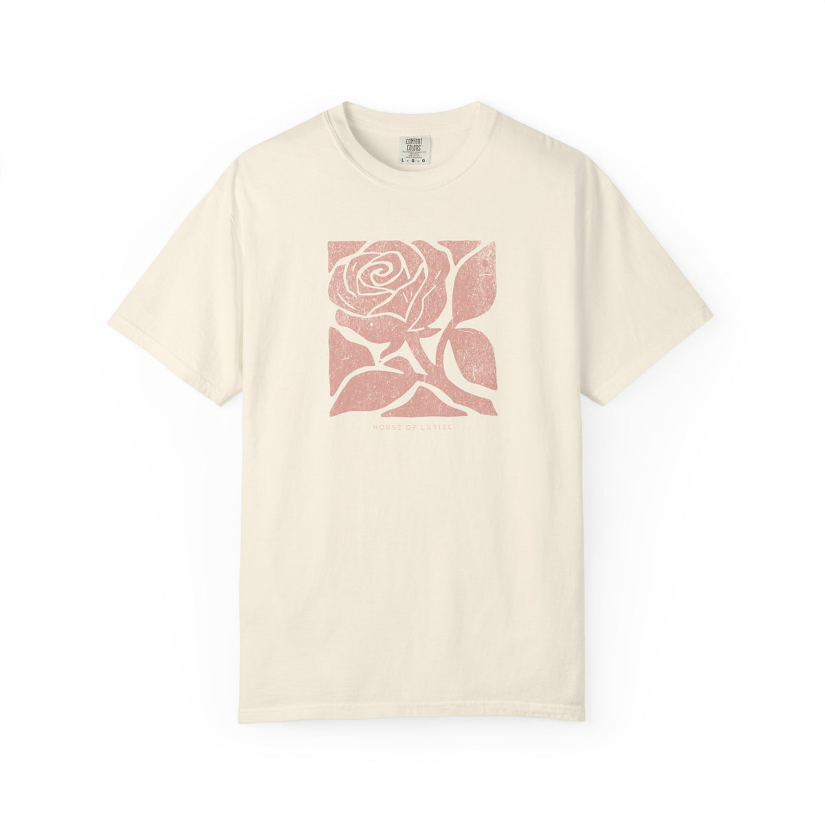 T-Shirt Rose Block Graphic T-Shirt Rose Block Graphic T-Shirt
