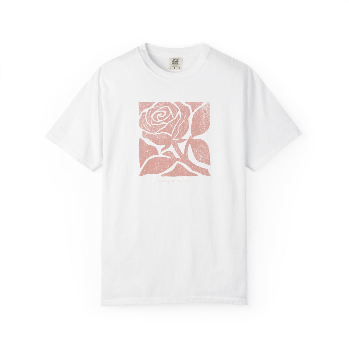 T-Shirt Rose Block Graphic T-Shirt Rose Block Graphic T-Shirt