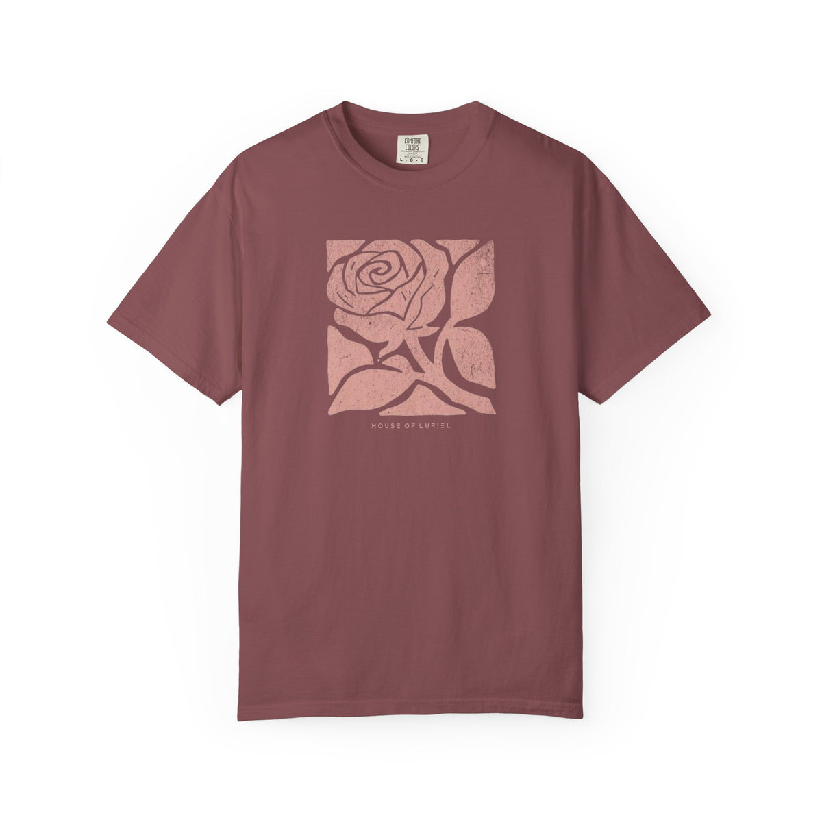 T-Shirt Rose Block Graphic T-Shirt Rose Block Graphic T-Shirt