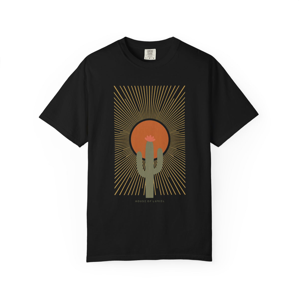 T-Shirt Solar Sunburst Cactus T-Shirt Solar Sunburst Cactus T-Shirt