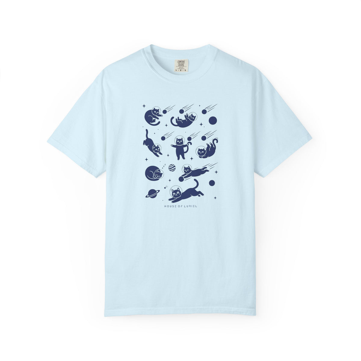 T-Shirt Space Cats Graphic T-Shirt Space Cats Graphic T-Shirt