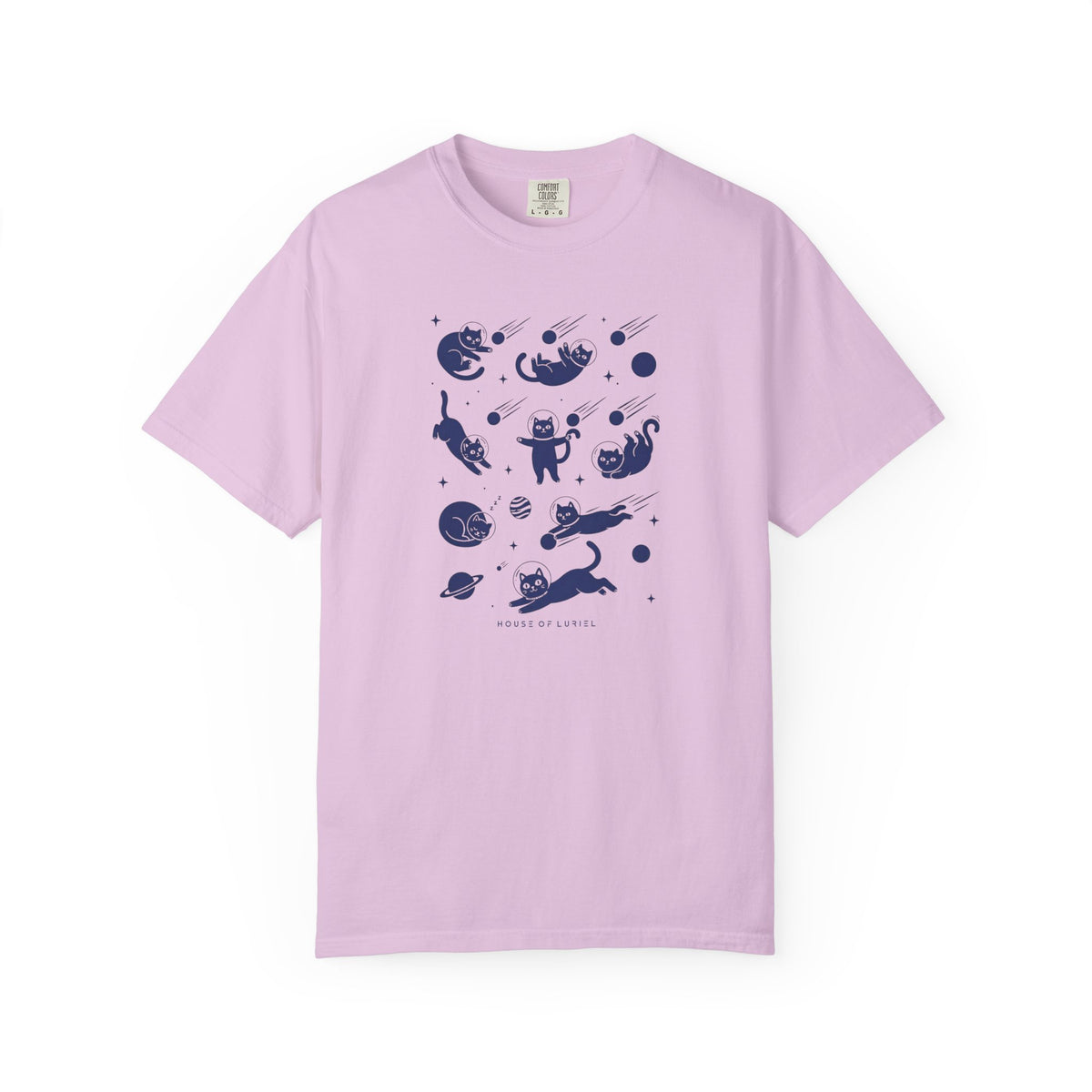 T-Shirt Space Cats Graphic T-Shirt Space Cats Graphic T-Shirt