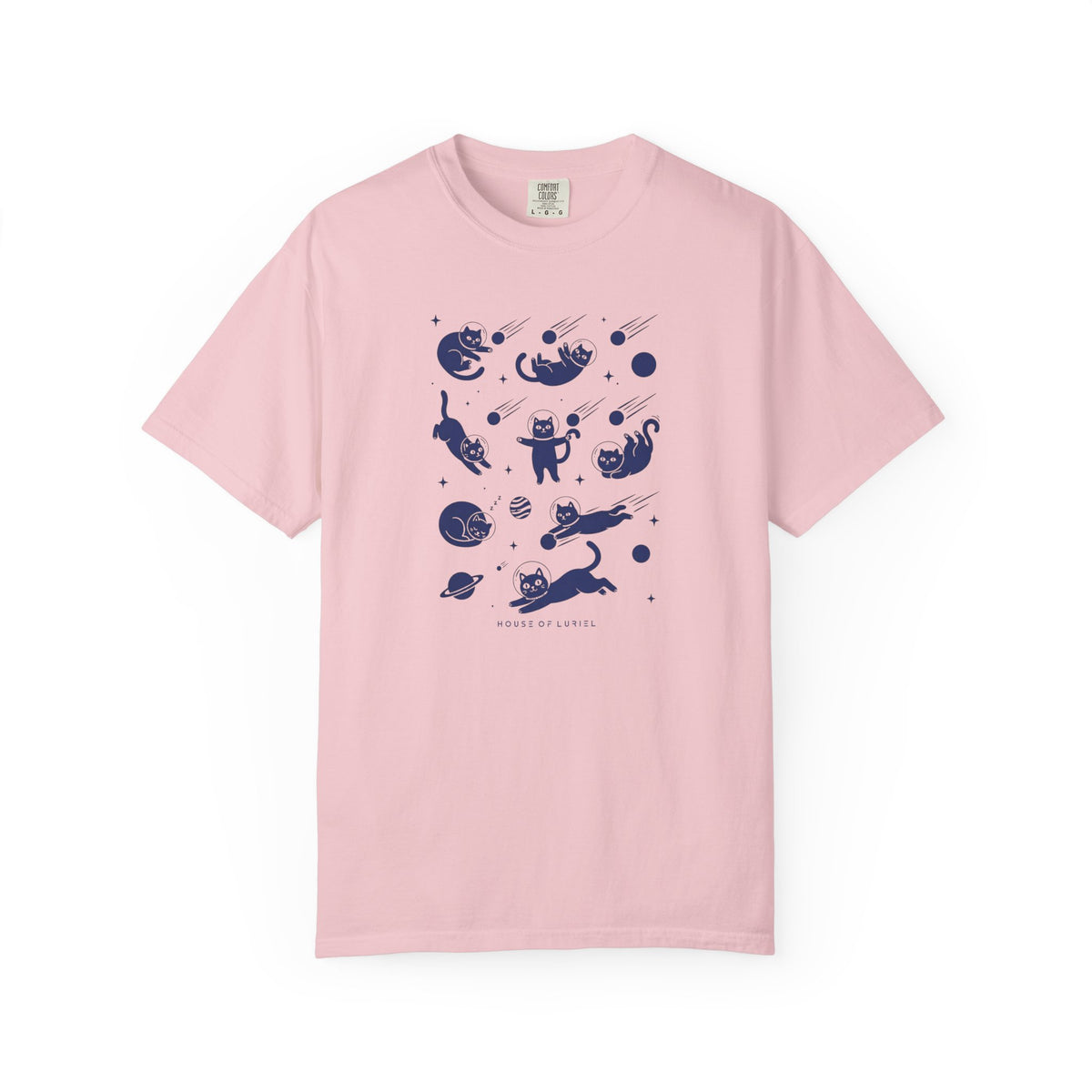 T-Shirt Space Cats Graphic T-Shirt Space Cats Graphic T-Shirt