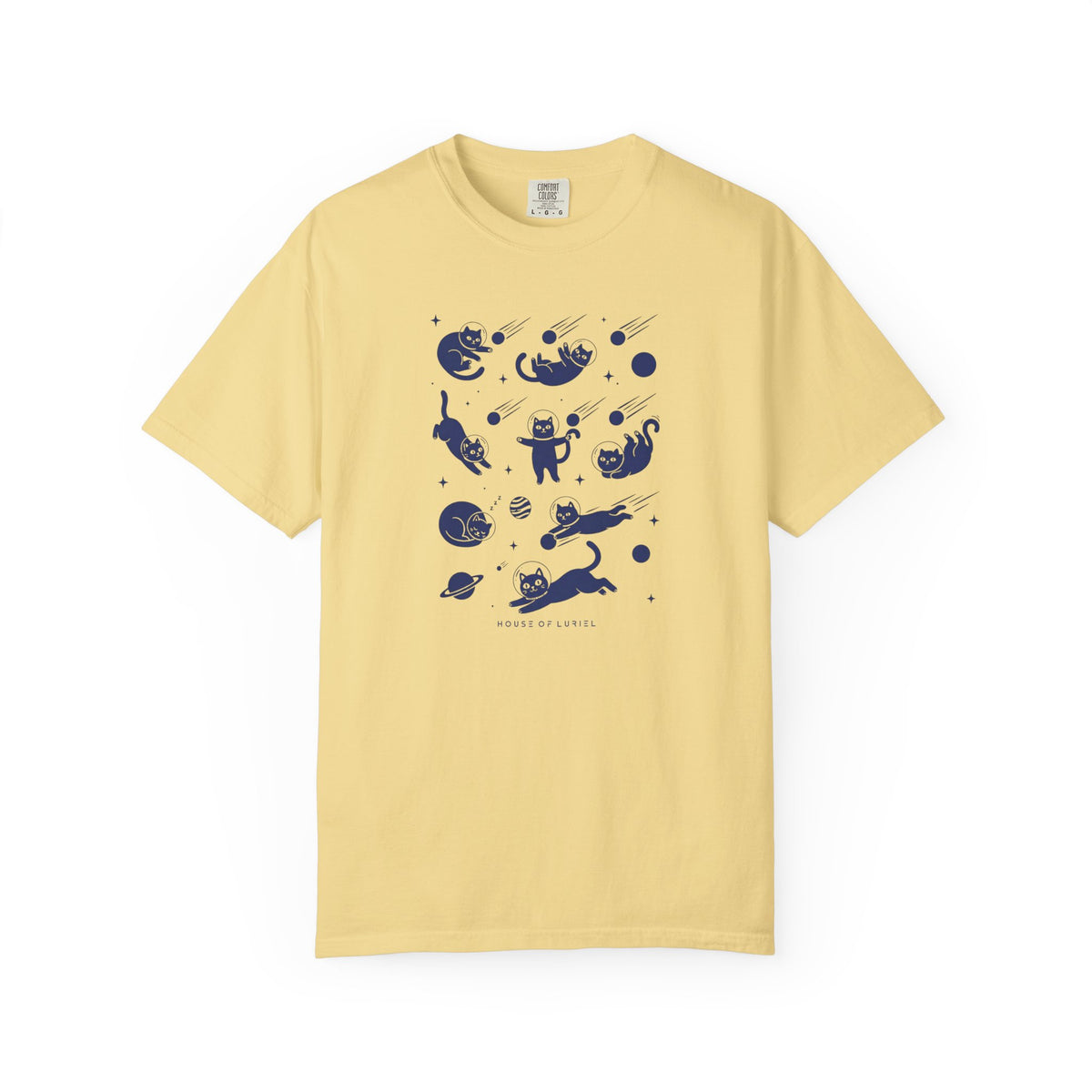 T-Shirt Space Cats Graphic T-Shirt Space Cats Graphic T-Shirt