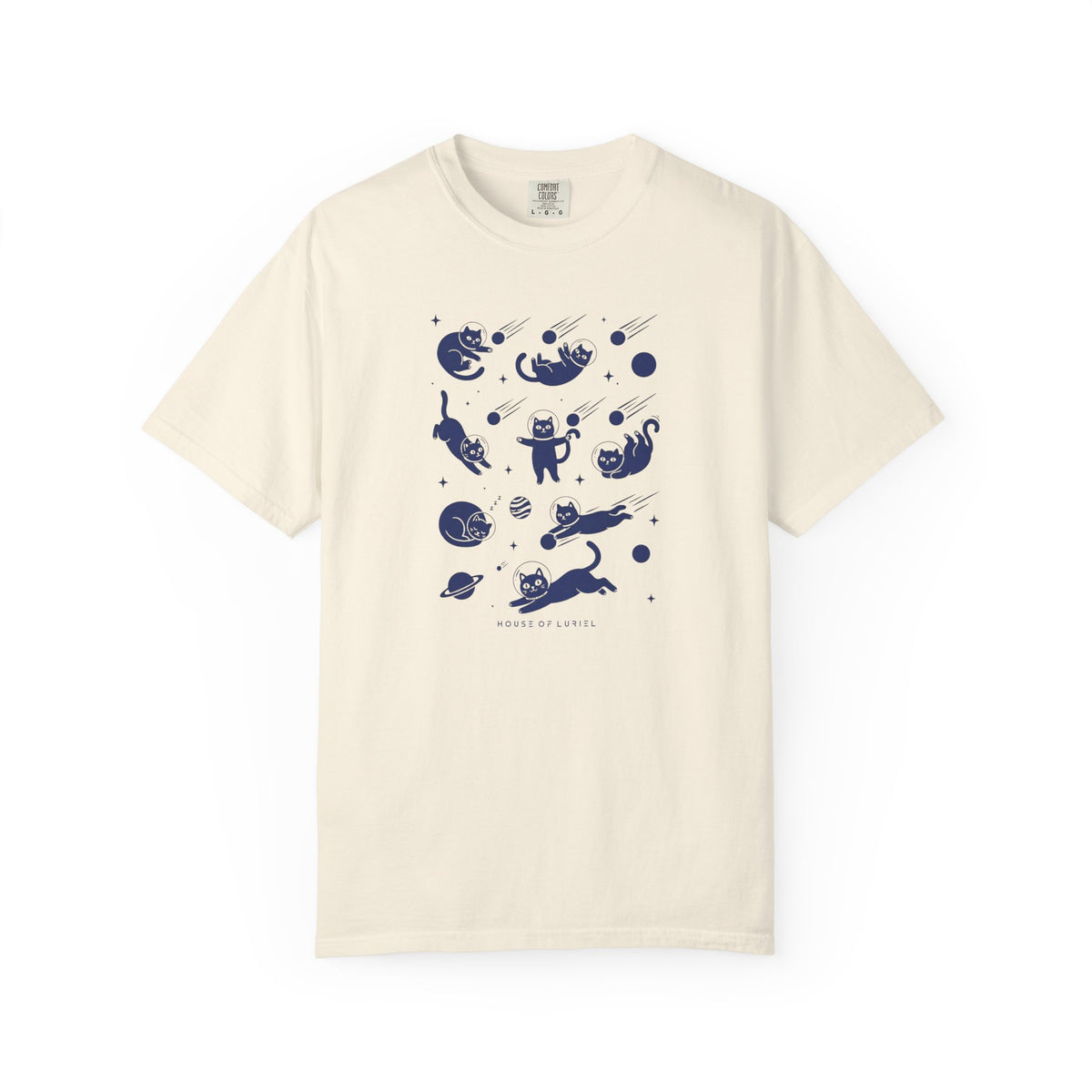 T-Shirt Space Cats Graphic T-Shirt Space Cats Graphic T-Shirt