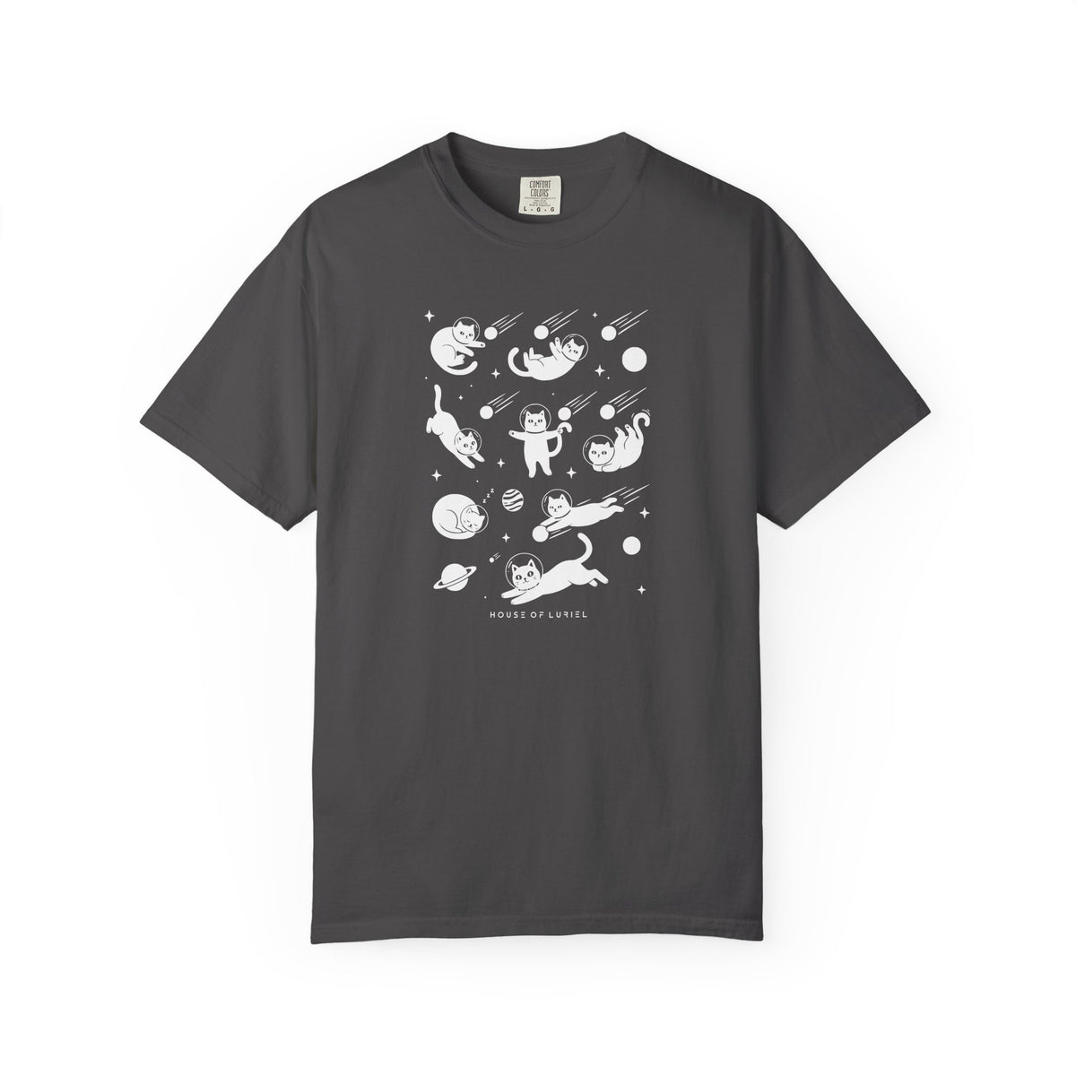T-Shirt Space Cats Graphic T-Shirt Space Cats Graphic T-Shirt