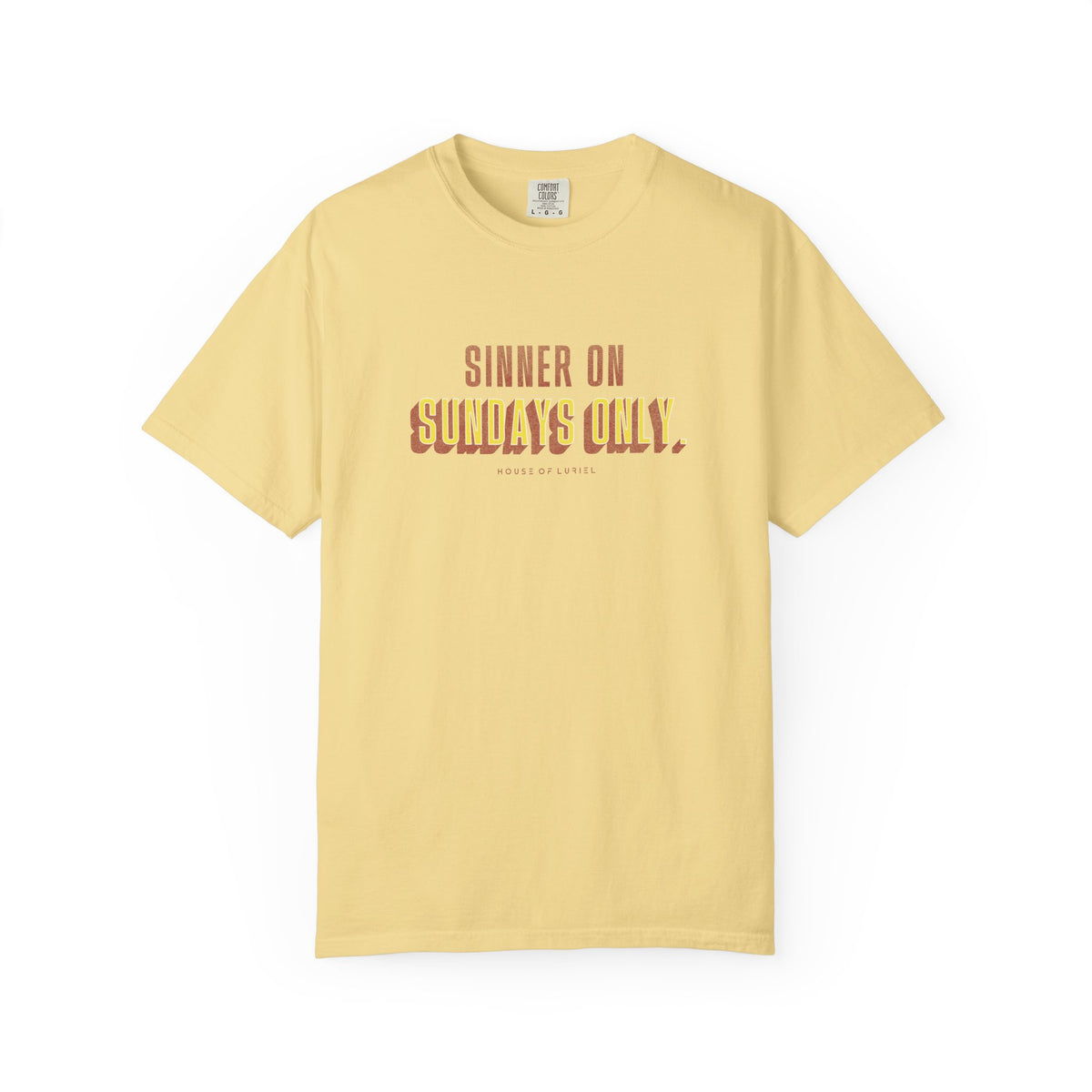 T-Shirt Sundays Sinner T-Shirt Sundays Sinner T-Shirt