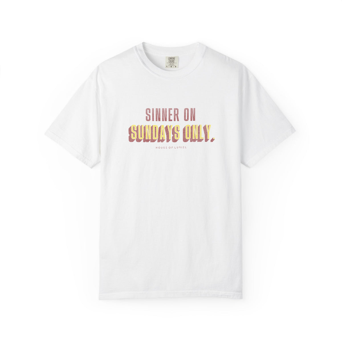 T-Shirt Sundays Sinner T-Shirt Sundays Sinner T-Shirt