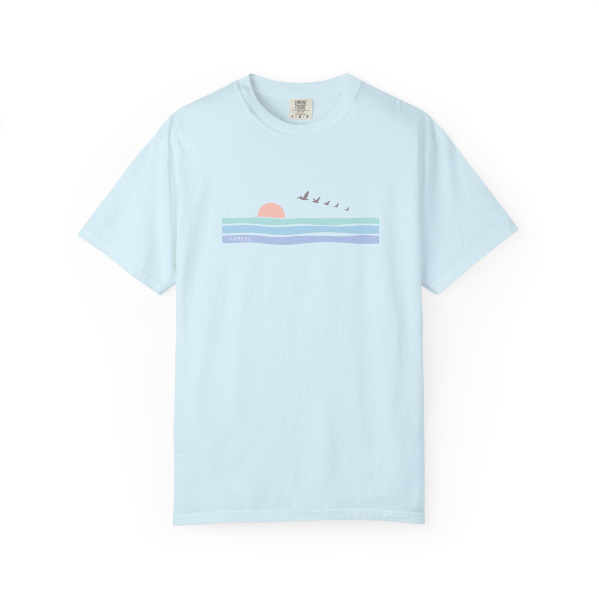 T-Shirt Sunset Waves T-Shirt Sunset Waves T-Shirt