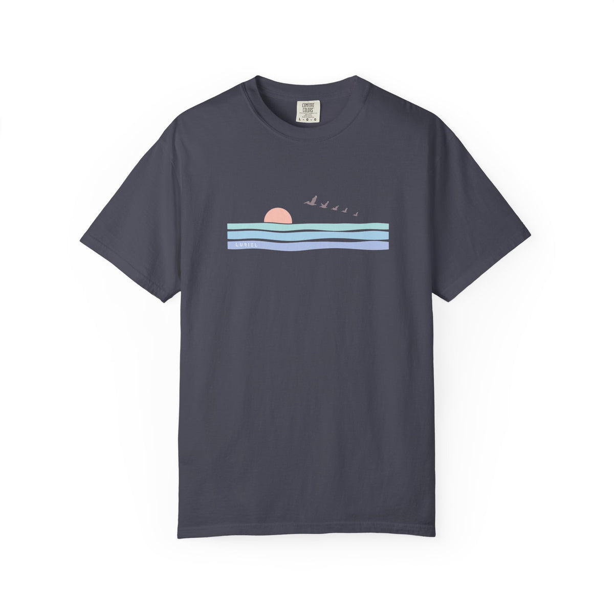 T-Shirt Sunset Waves T-Shirt Sunset Waves T-Shirt