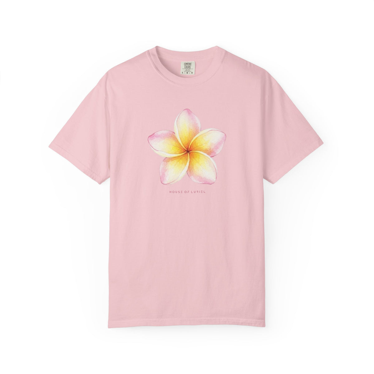 T-Shirt Tropical Plumeria Flower T-Shirt Tropical Plumeria Flower T-Shirt
