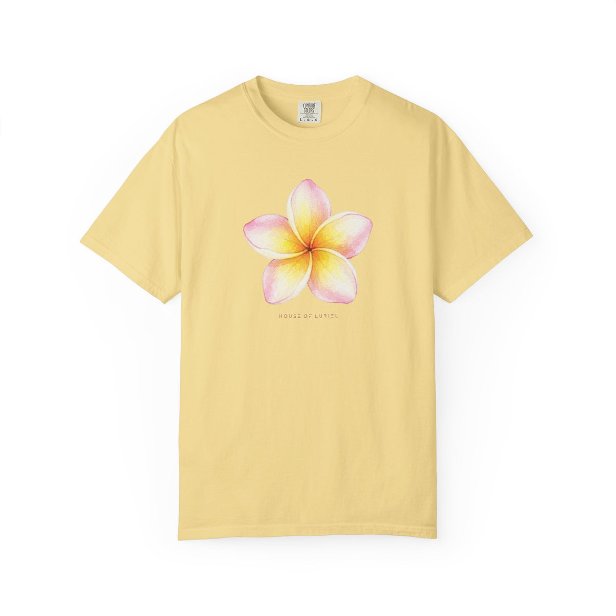 T-Shirt Tropical Plumeria Flower T-Shirt Tropical Plumeria Flower T-Shirt
