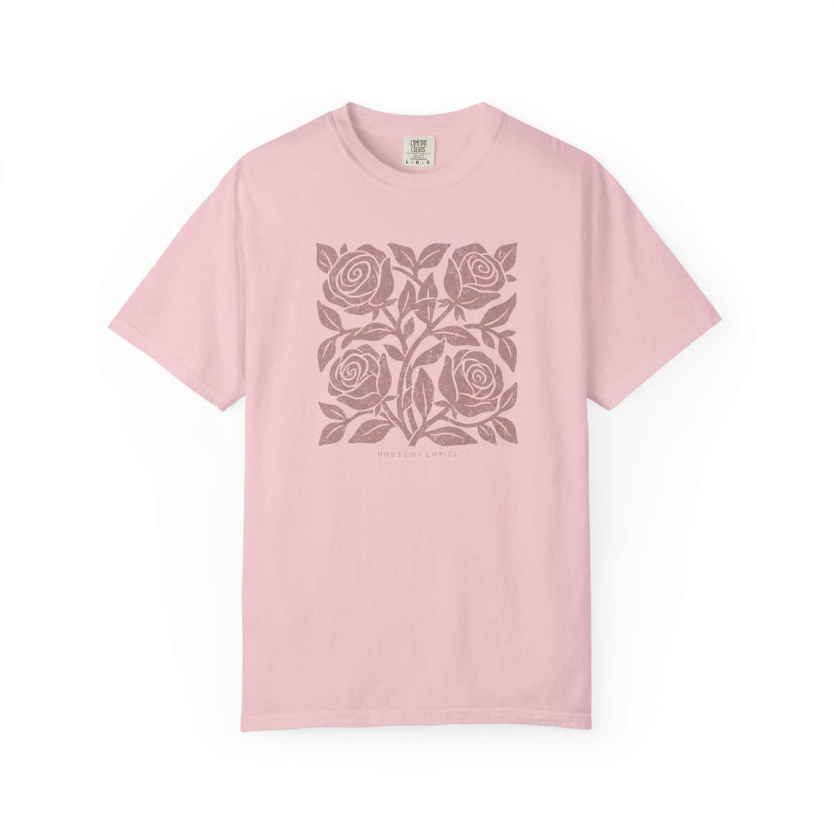 T-Shirt Vintage Rose Block T-Shirt Vintage Rose Block T-Shirt