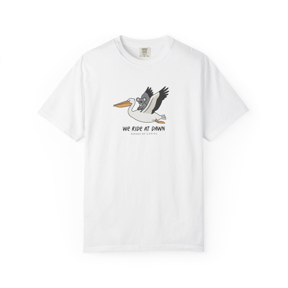 T-Shirt We Ride At Dawn Pelican T-Shirt We Ride At Dawn Pelican T-Shirt