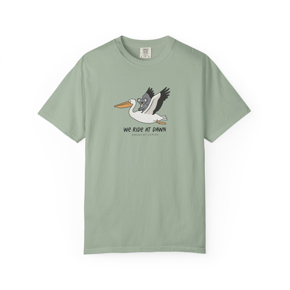 T-Shirt We Ride At Dawn Pelican T-Shirt We Ride At Dawn Pelican T-Shirt