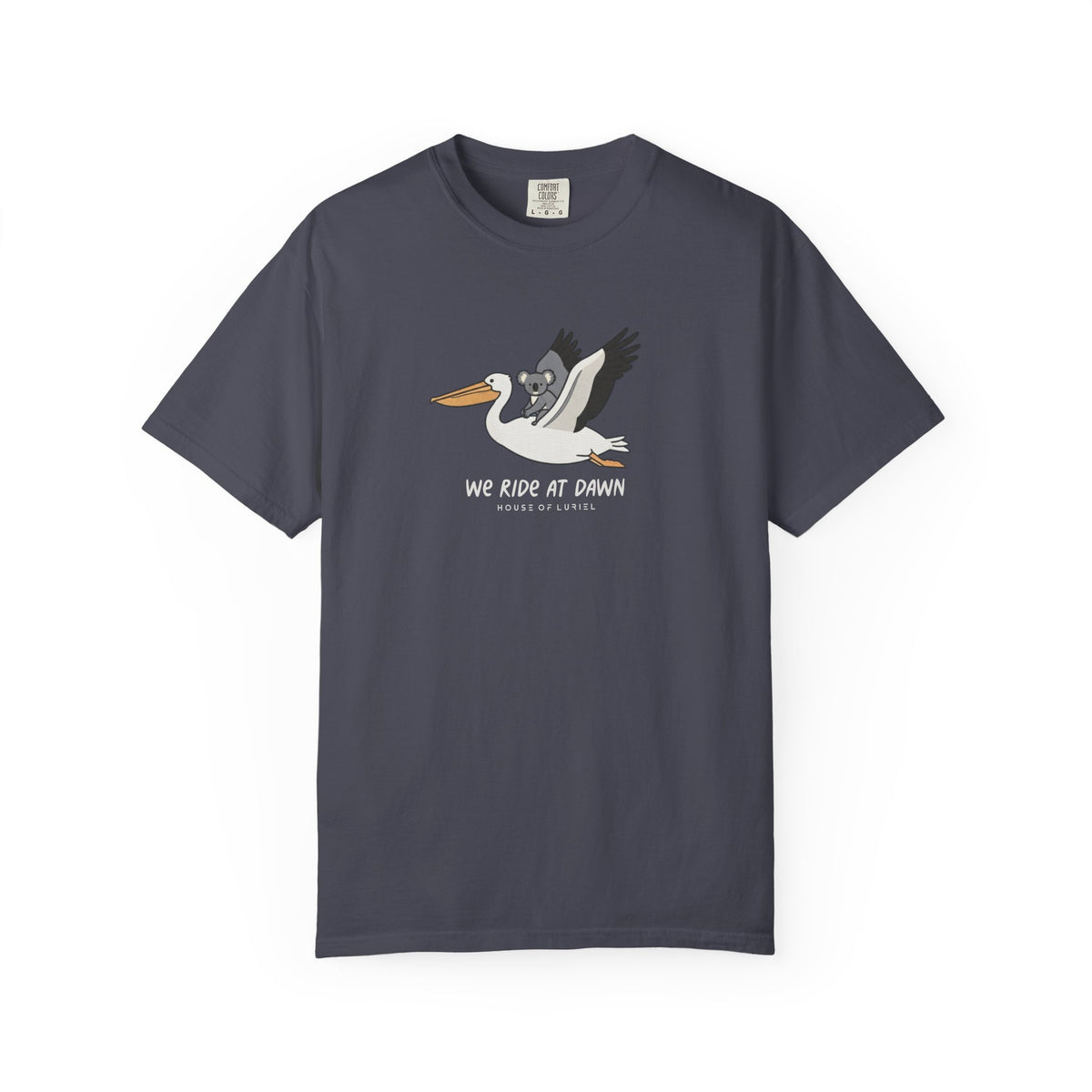 T-Shirt We Ride At Dawn Pelican T-Shirt We Ride At Dawn Pelican T-Shirt