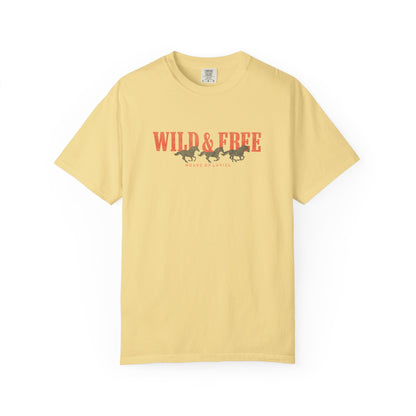 T-Shirt Wild & Free T-Shirt Wild & Free T-Shirt