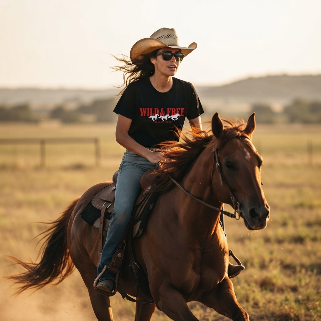 T-Shirt Wild & Free T-Shirt Wild & Free T-Shirt