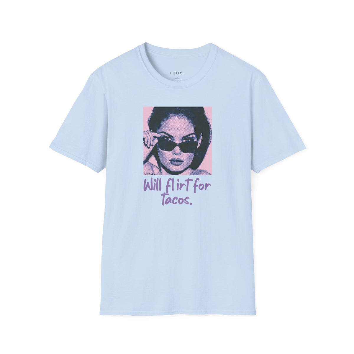 T-Shirt Will Flirt For Tacos T-Shirt Will Flirt For Tacos T-Shirt