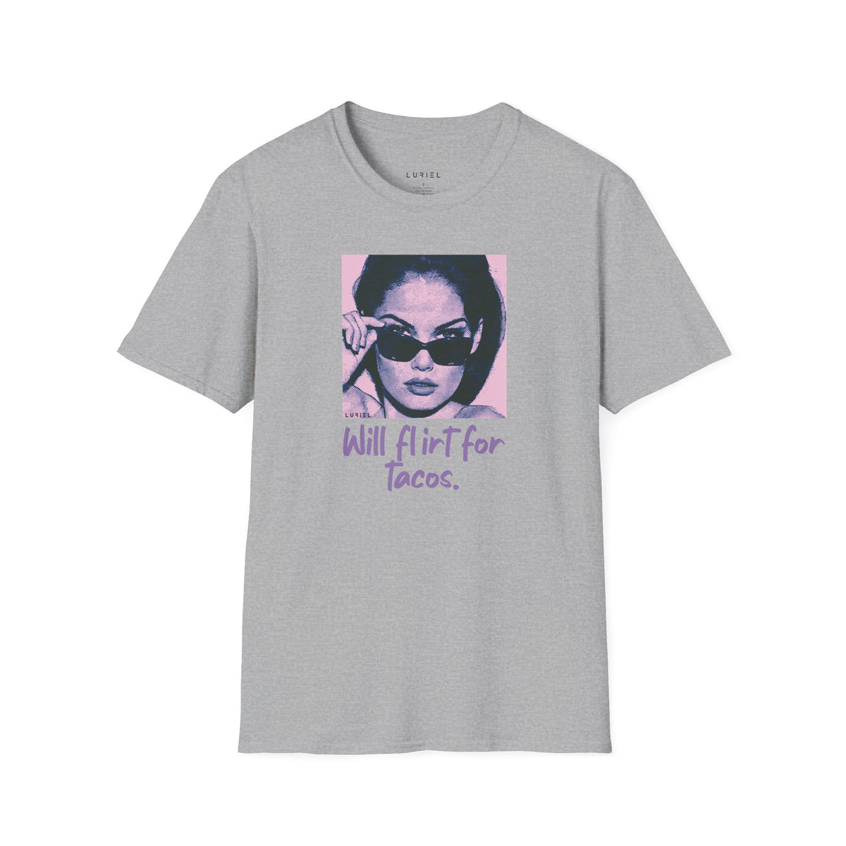 T-Shirt Will Flirt For Tacos T-Shirt Will Flirt For Tacos T-Shirt