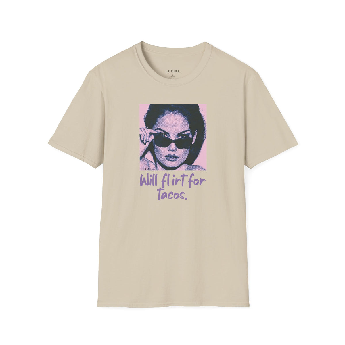 T-Shirt Will Flirt For Tacos T-Shirt Will Flirt For Tacos T-Shirt