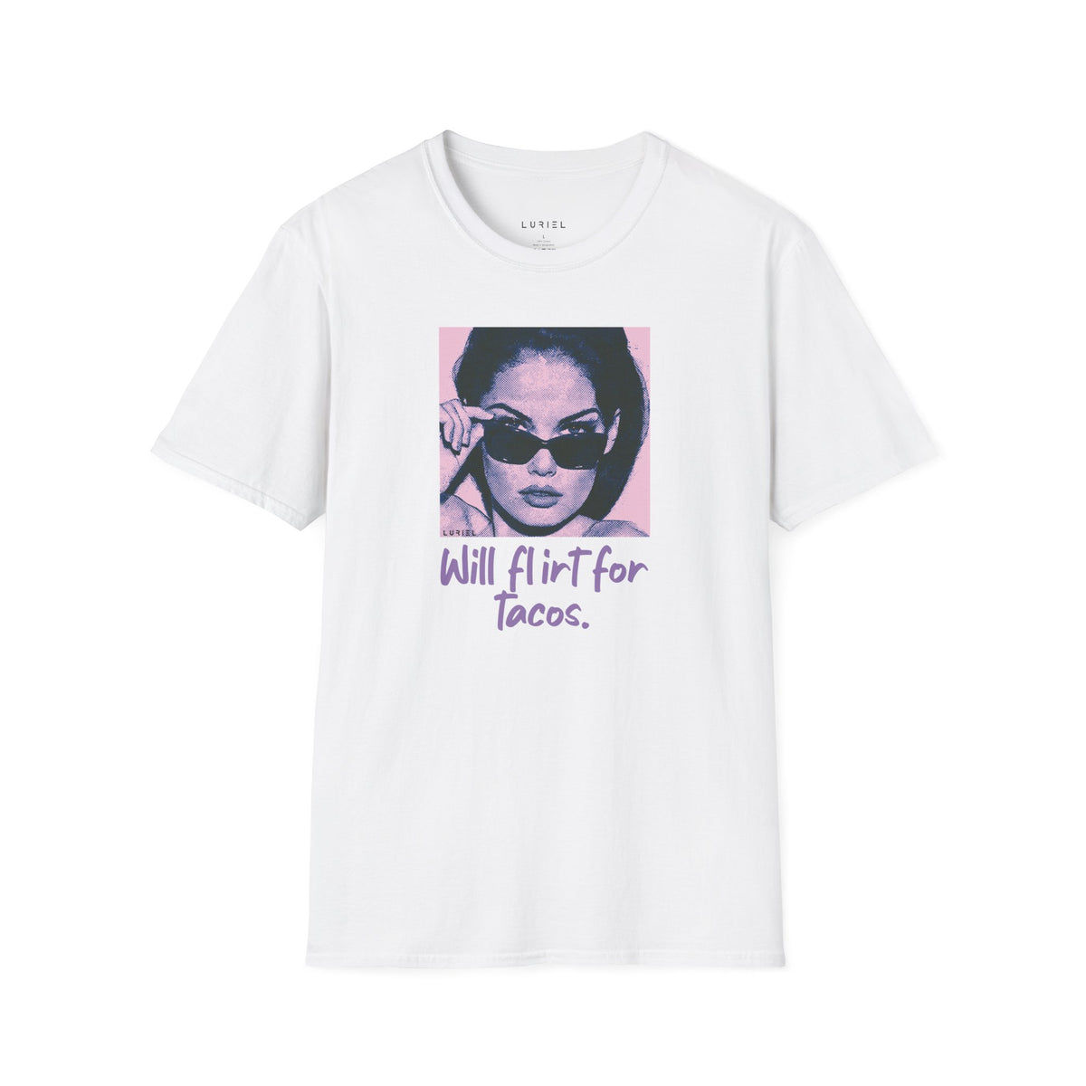 T-Shirt Will Flirt For Tacos T-Shirt Will Flirt For Tacos T-Shirt
